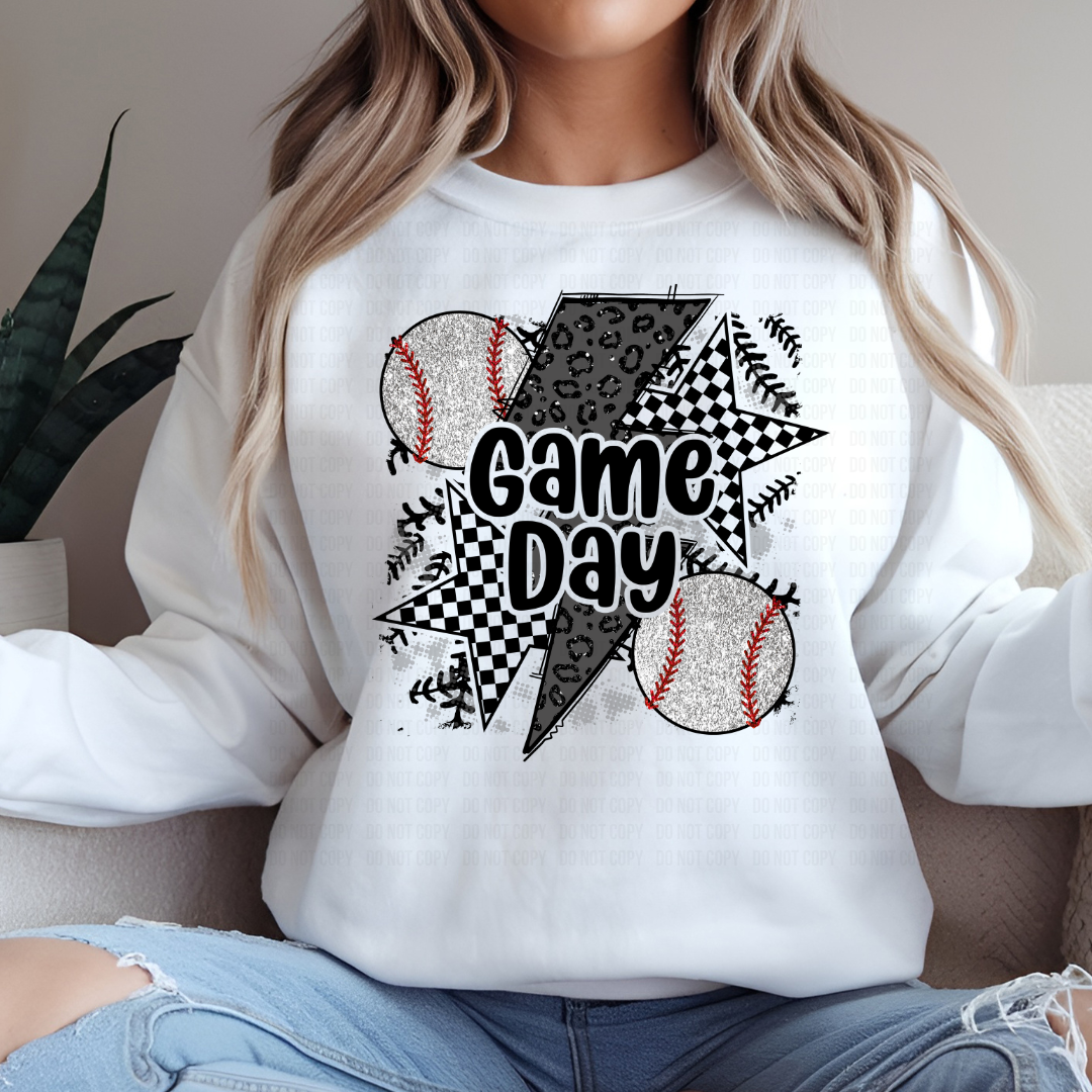 Baseball Game Day DTF