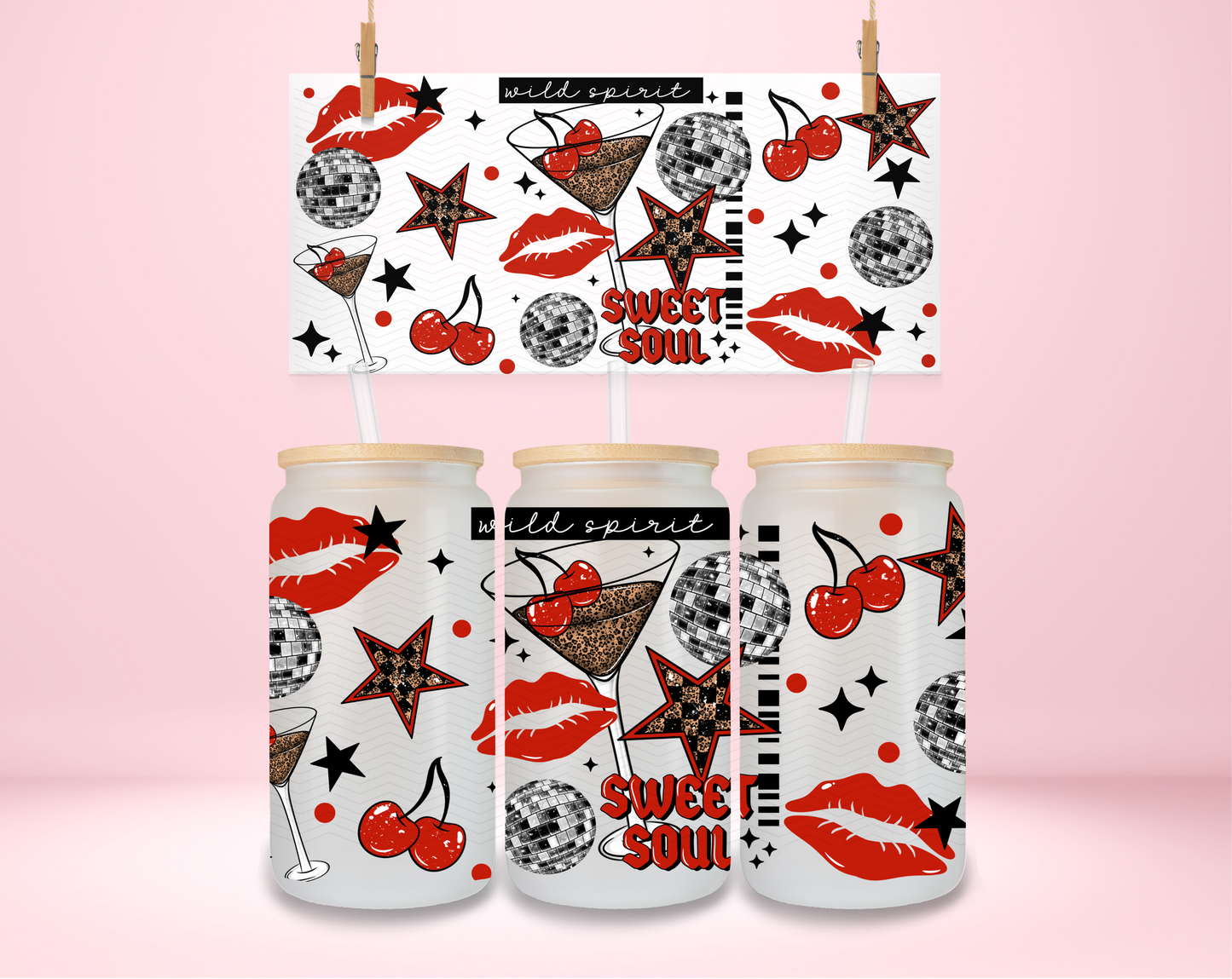 Wild Leopard Spirit UVDTF Wrap