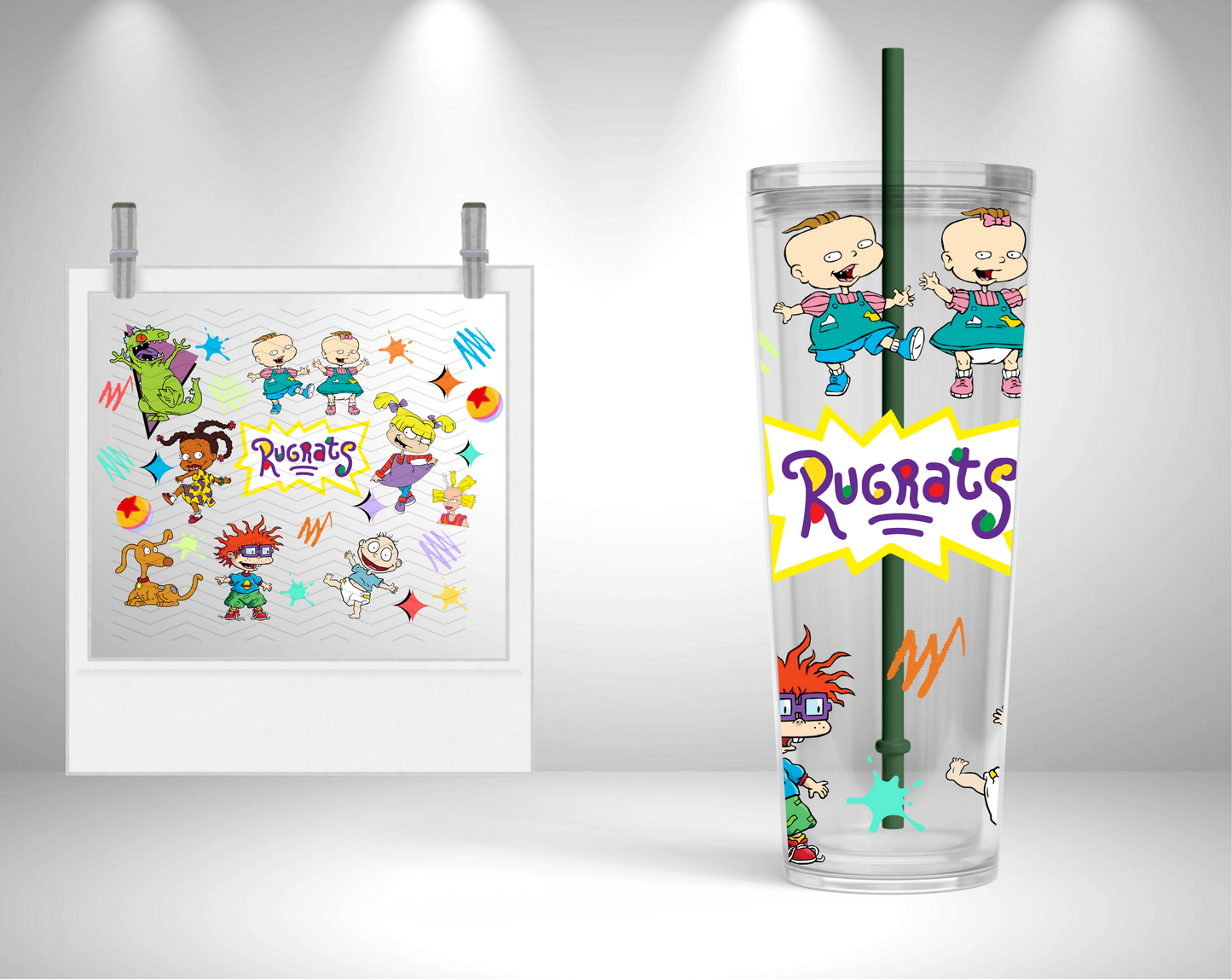 Rugrats 24oz UVDTF Wrap