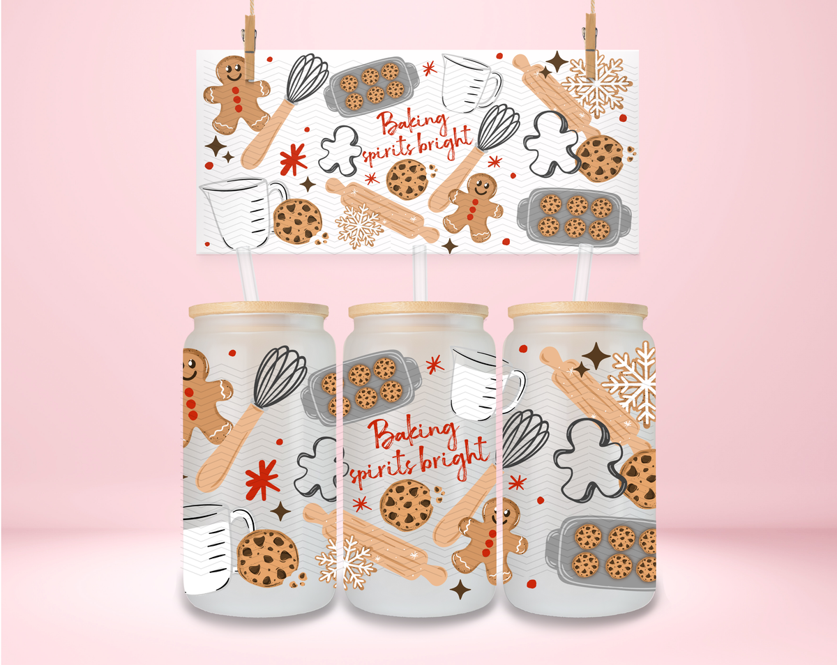 Baking Spirits Bright UVDTF Wrap