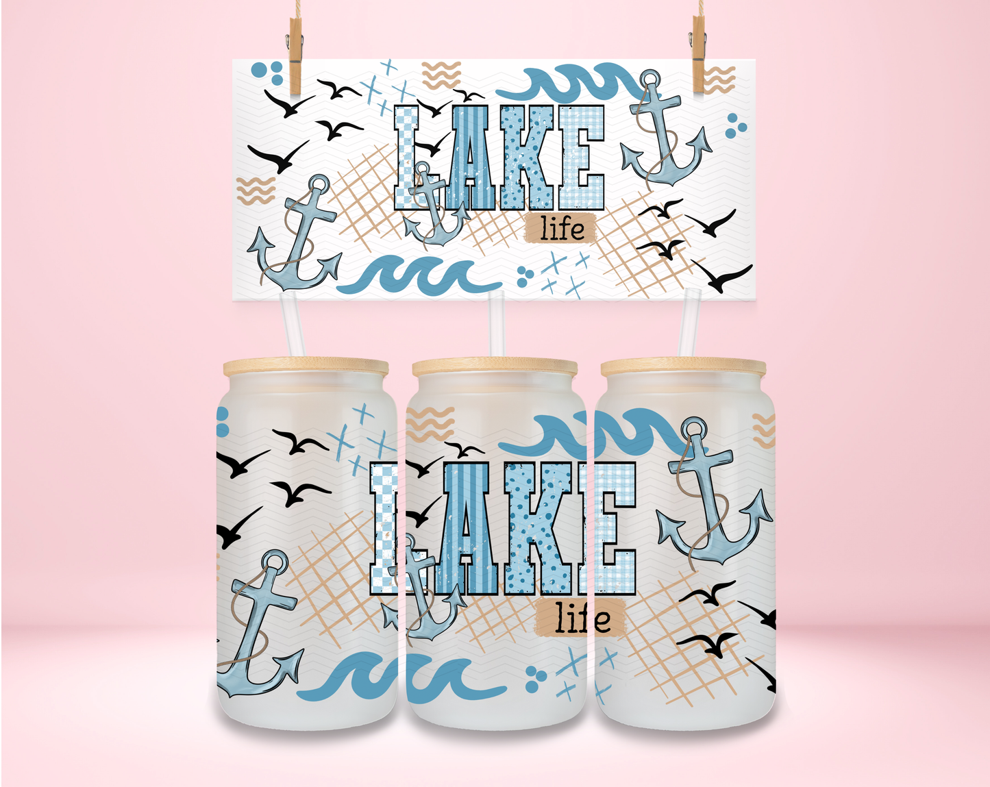 Lake Life UVDTF Wrap