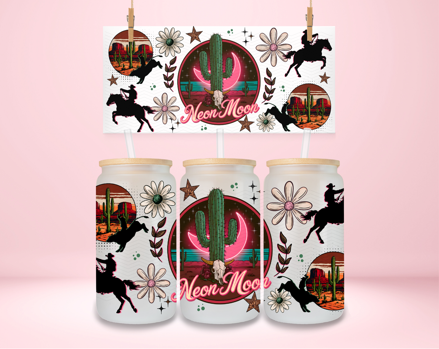 Neon Moon UVDTF Wrap