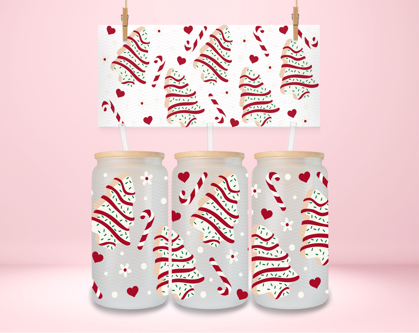 Christmas Tree Treats UVDTF Wrap