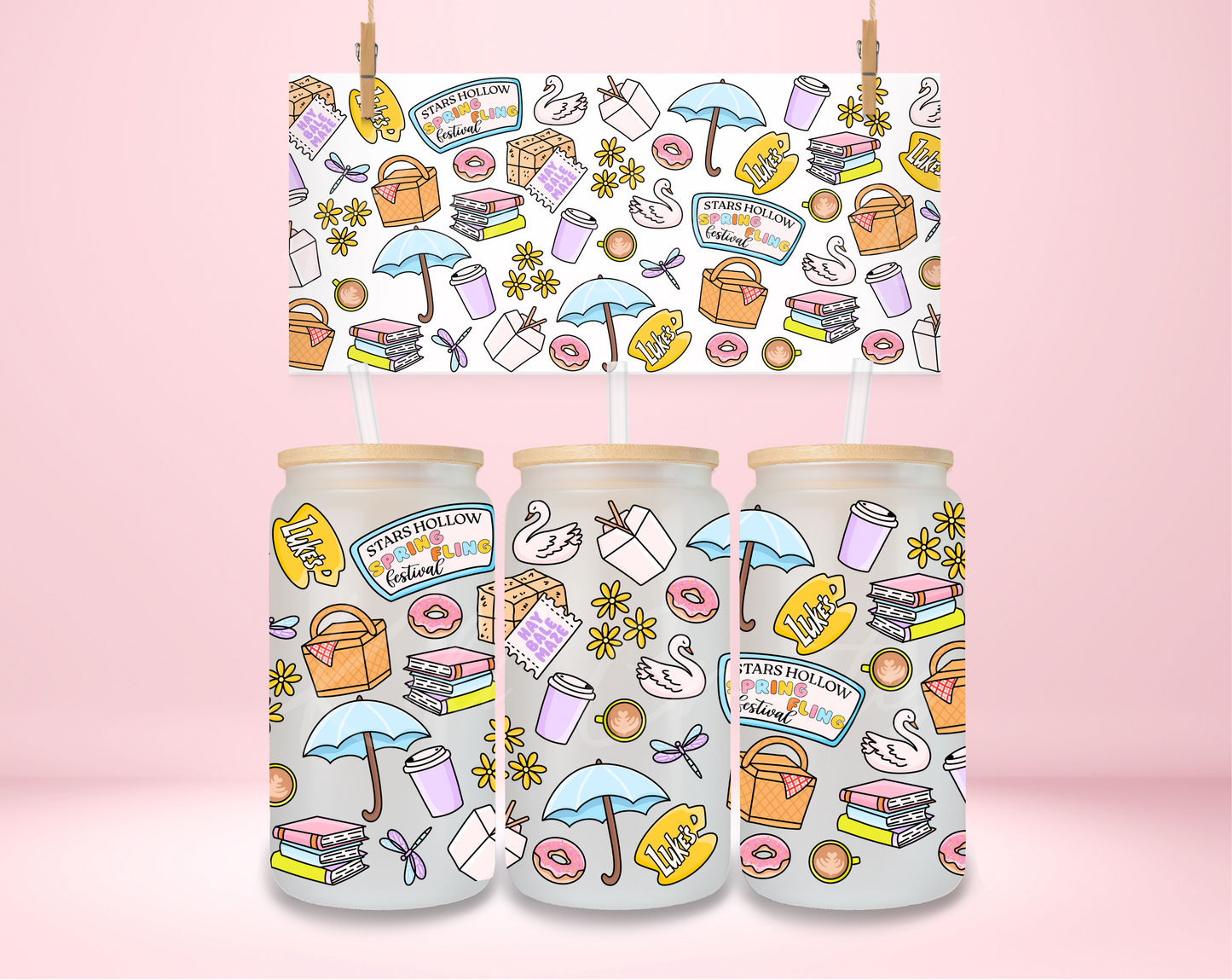 Spring Fling Gilmore Girls UVDTF Wrap