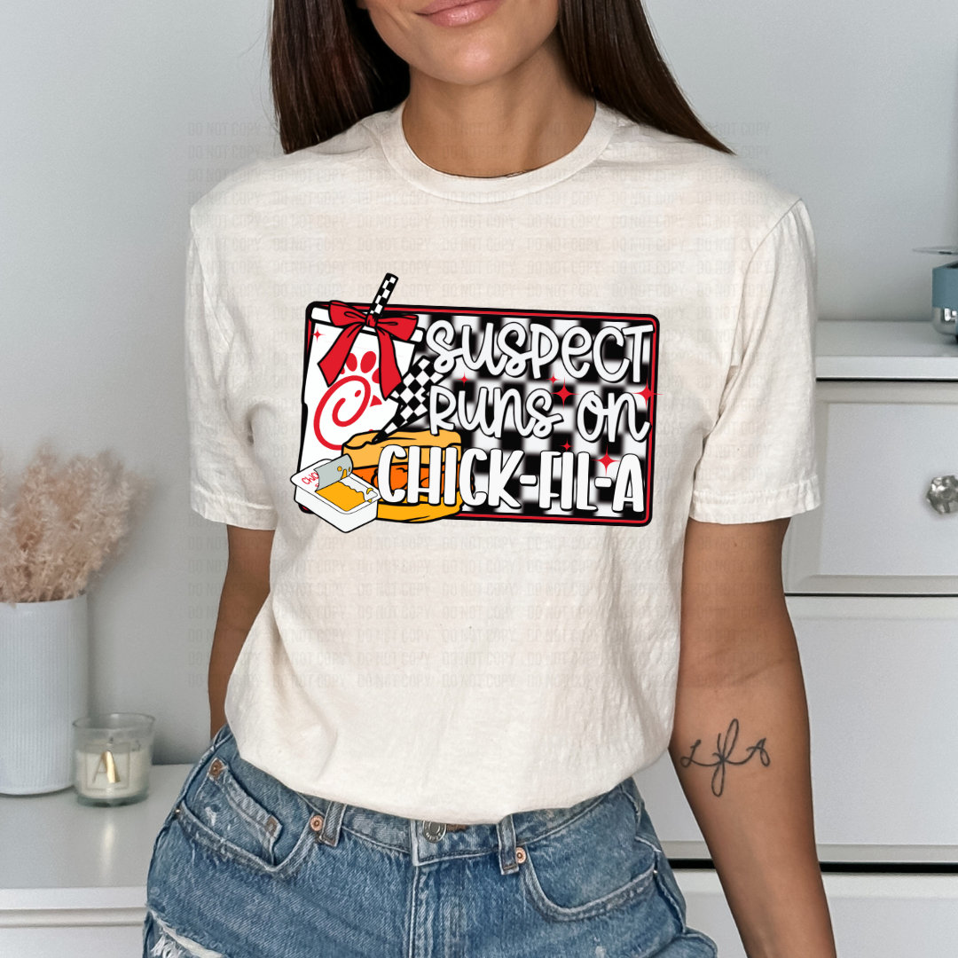 Suspect Runs On Chick Fil A DTF