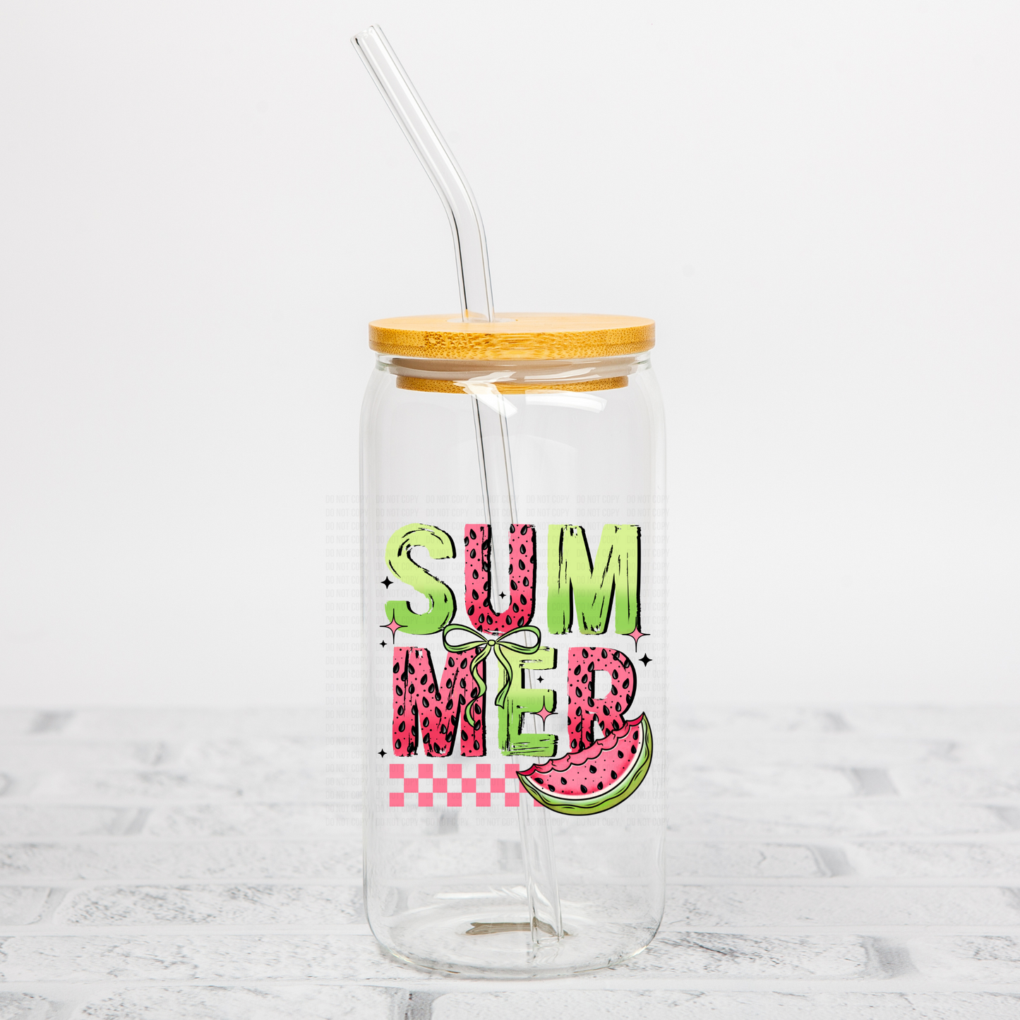 Summer Watermelon UVDTF Decal