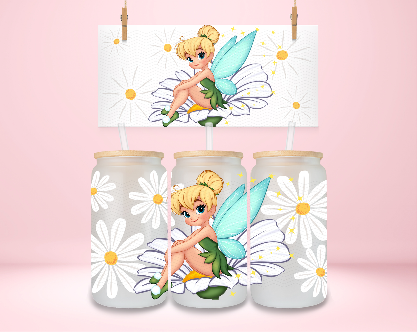 Fairy and Daisy UVDTF Wrap