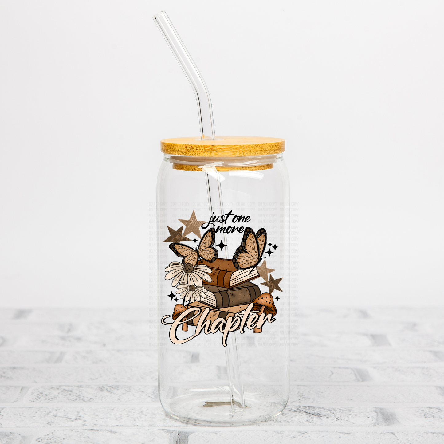 Just One More Chapter UVDTF Decal