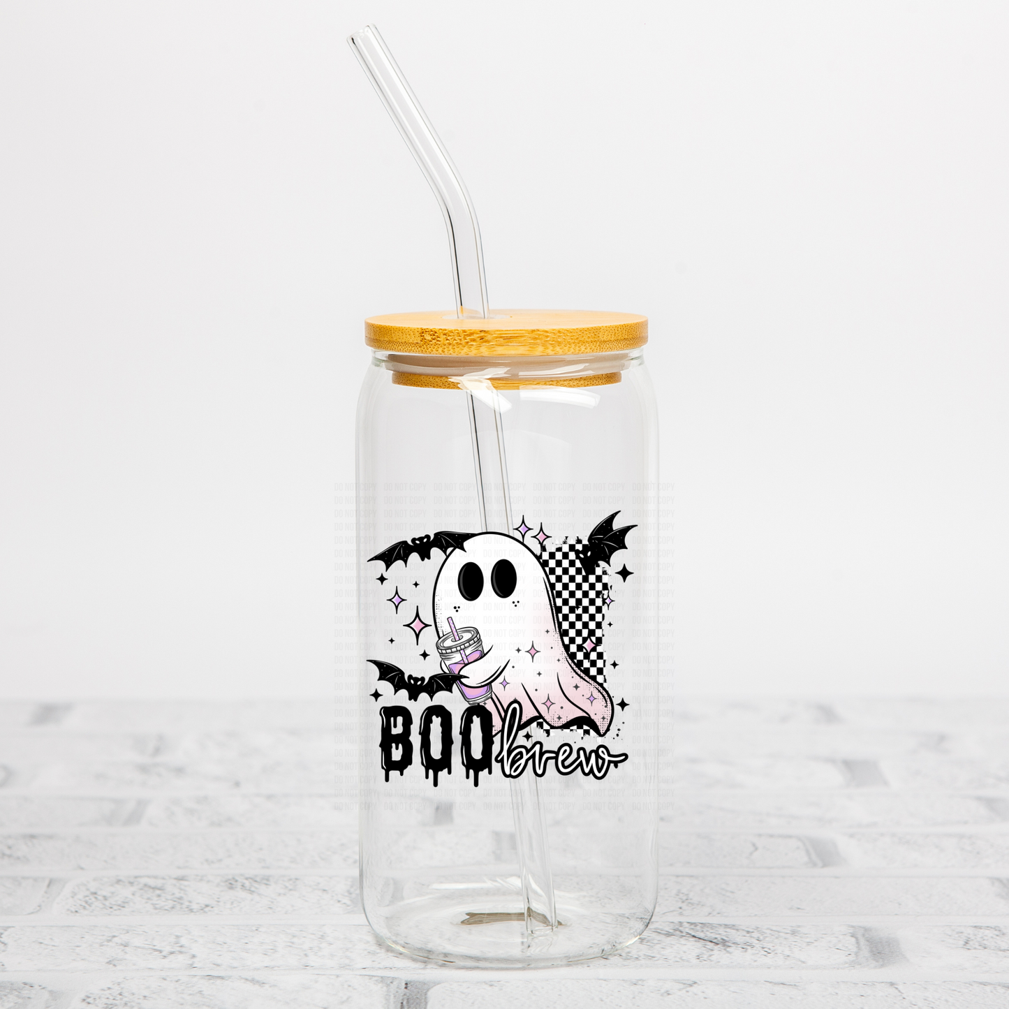 Boo Brew UVDTF Decal