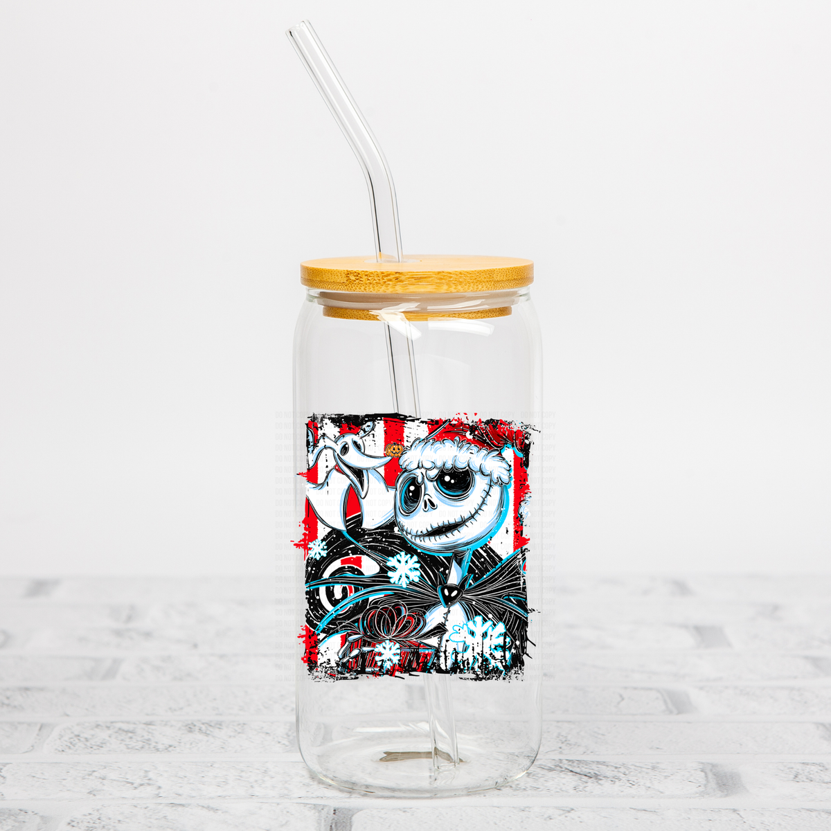 Skeleton Nightmare UVDTF Decal