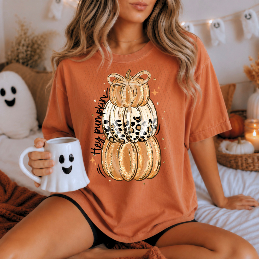 Hey Pumpkin Stacked DTF