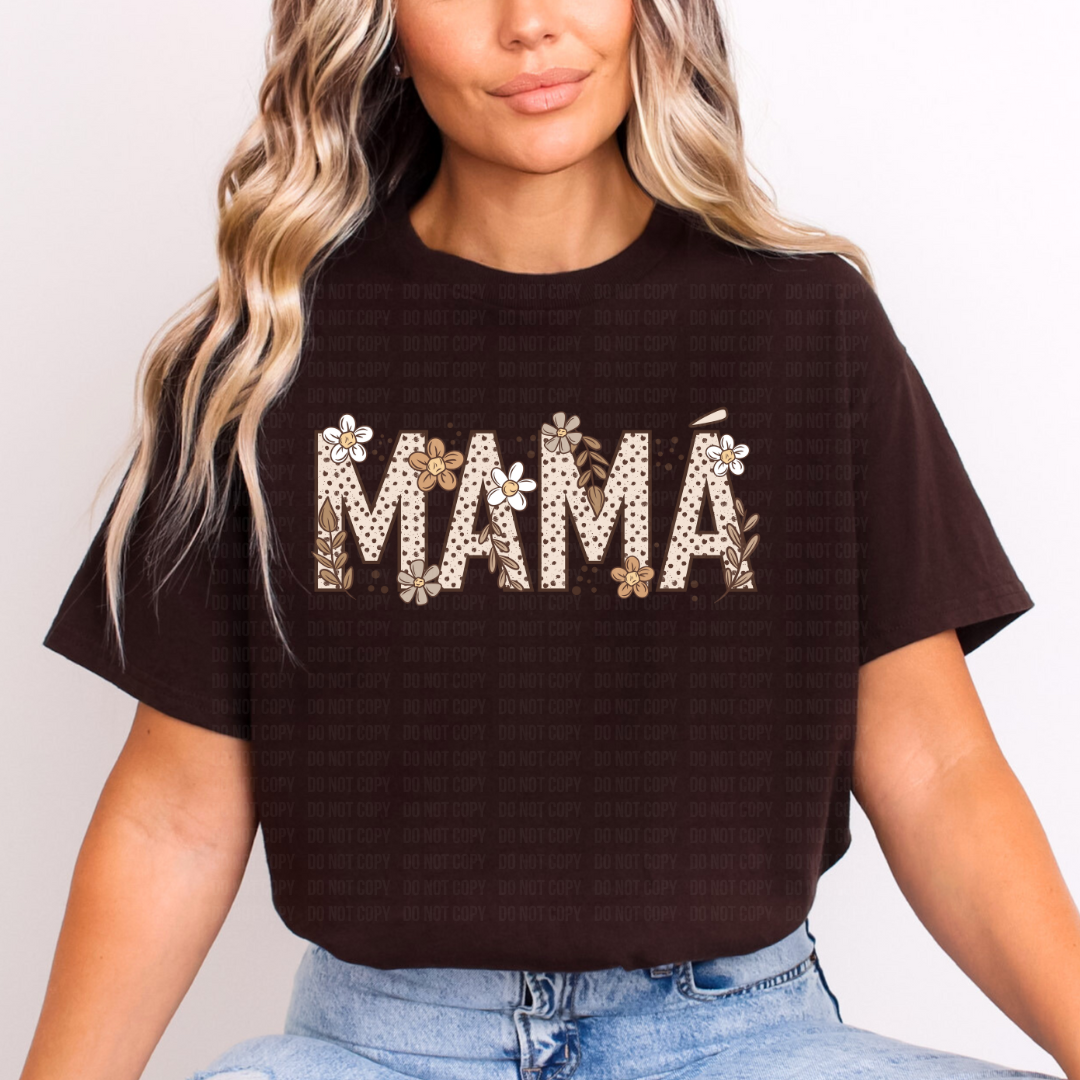 Mama Floral DTF