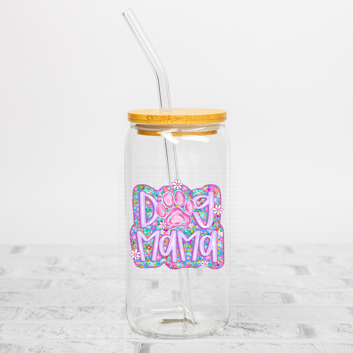 Dog Mama UVDTF Decal