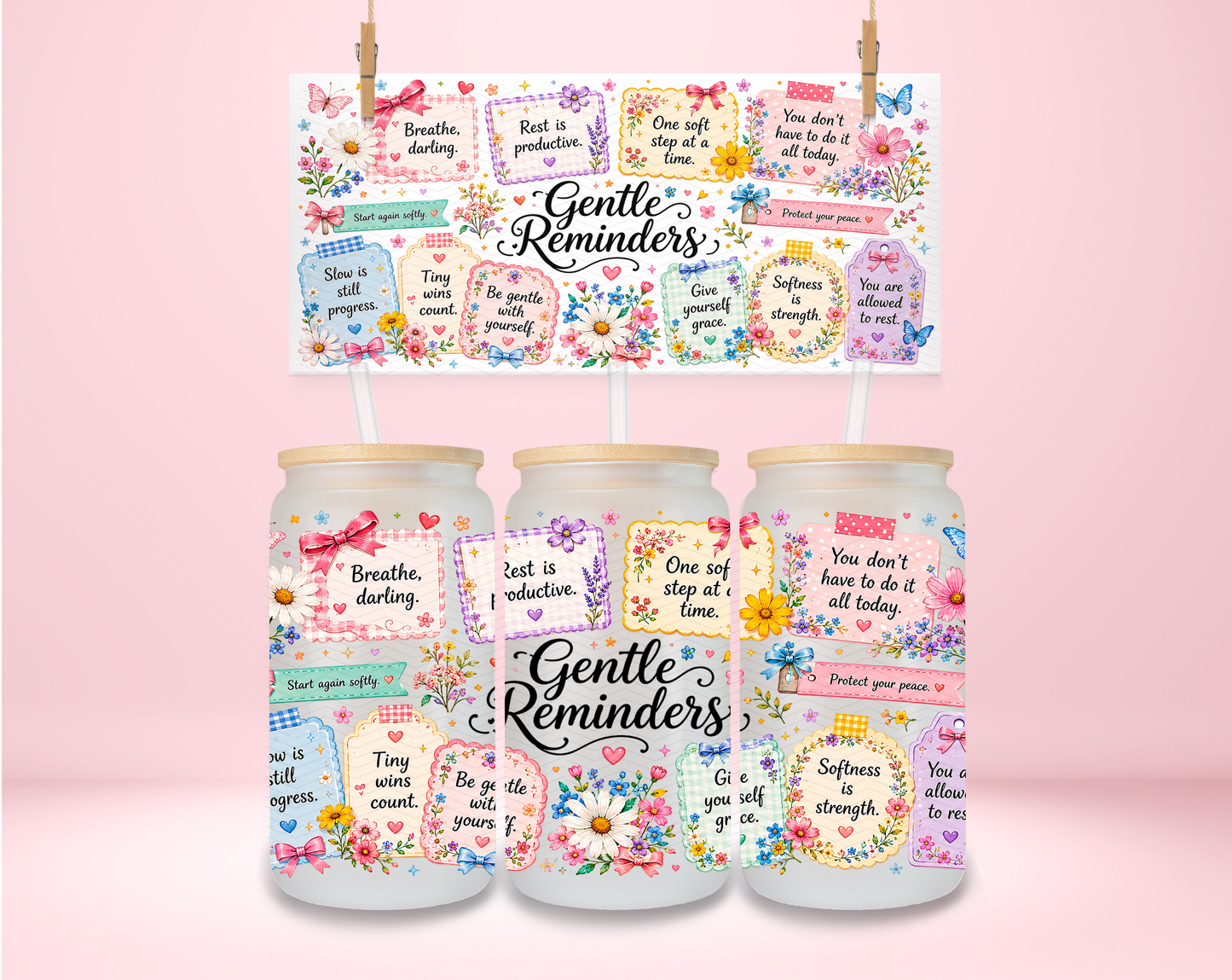 Gentle Reminders UVDTF Wrap
