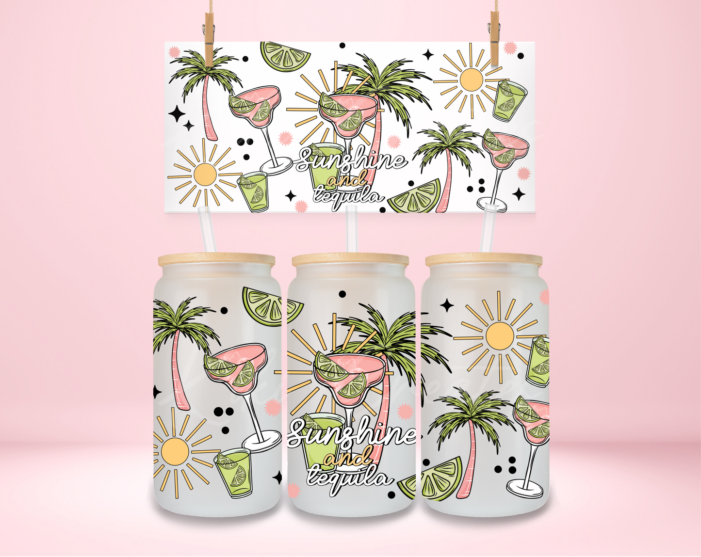 Pink Margarita UVDTF Wrap