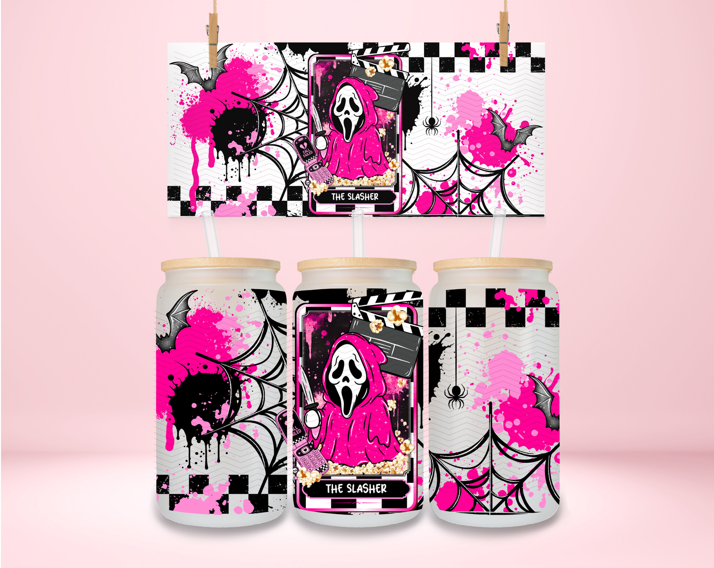 The Slasher (Pink) UVDTF Wrap