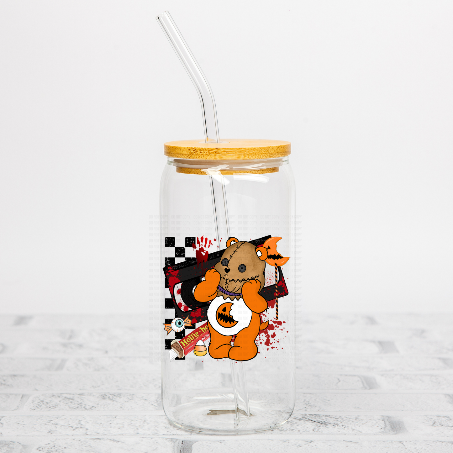 Sam Scarebear UVDTF Decal