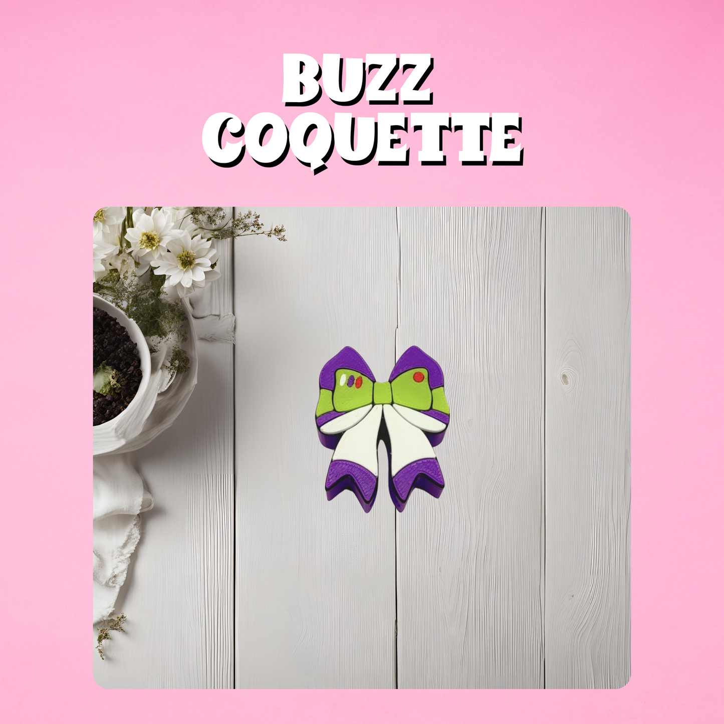 Buzz Coquette Straw Topper