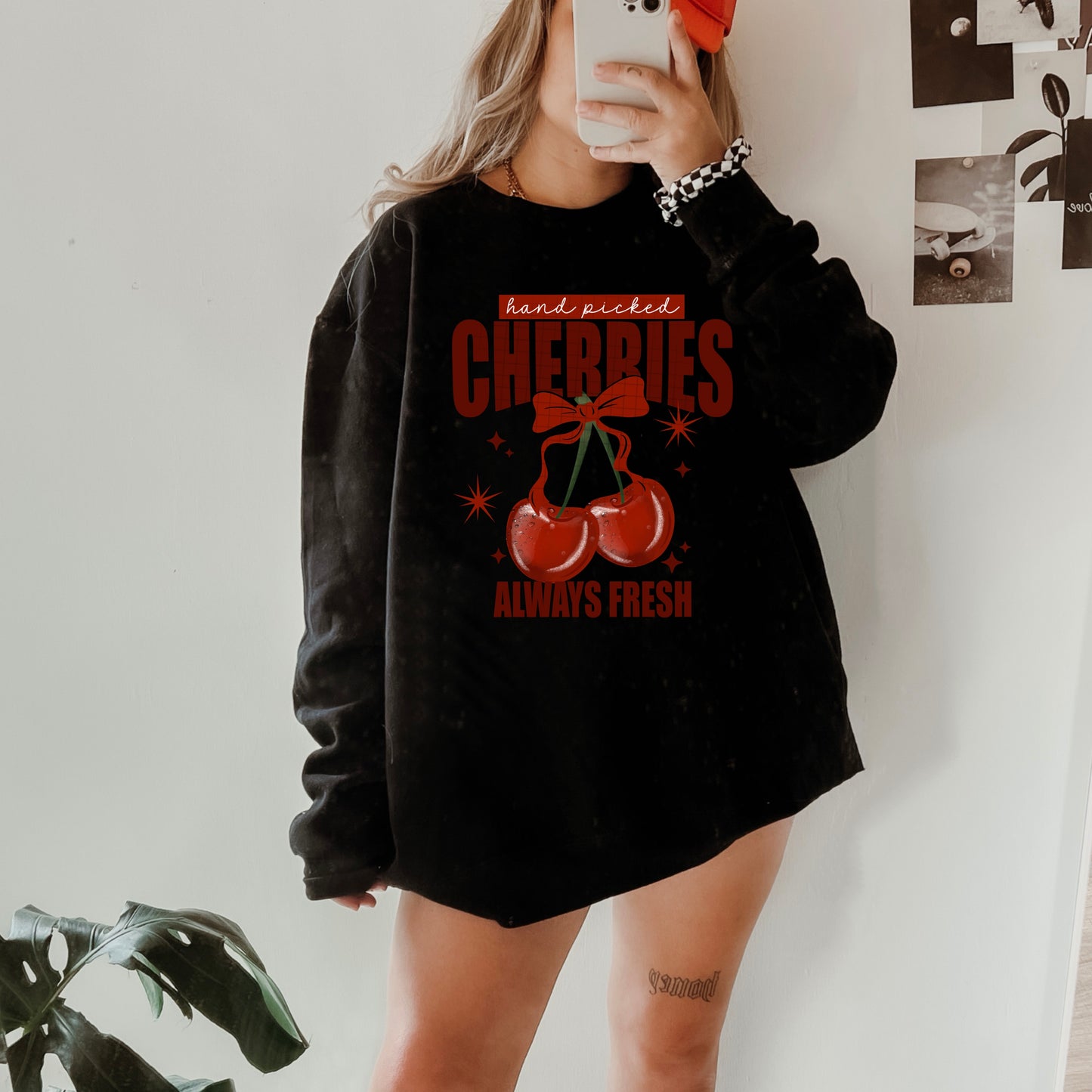 Hand Picked Cherries DTF