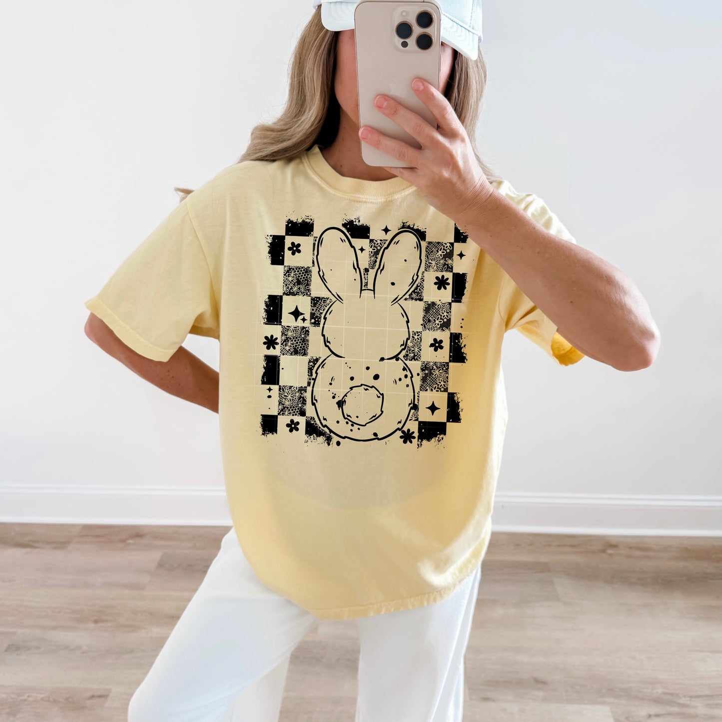 Distressed Bunny Back DTF