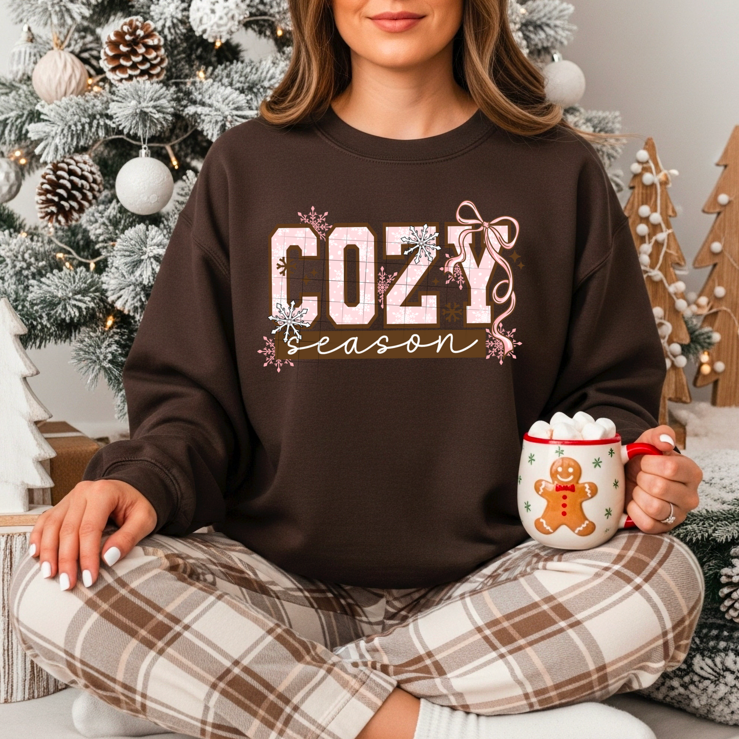 Pink Cozy Season DTF