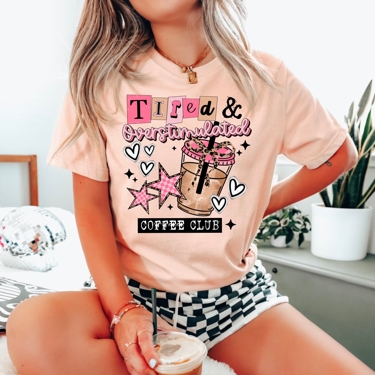 Tired Coffee Club DTF