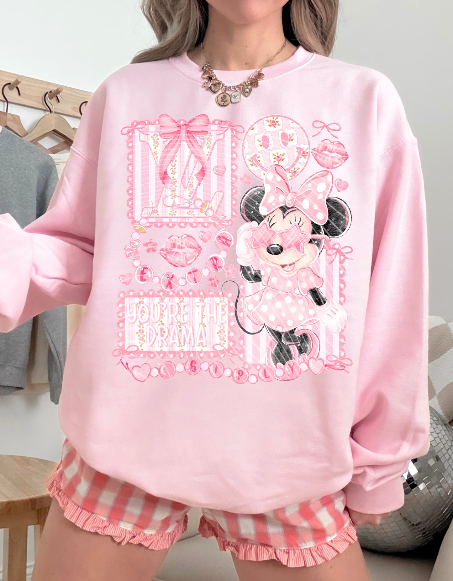 Glamour Mouse Girly DTF