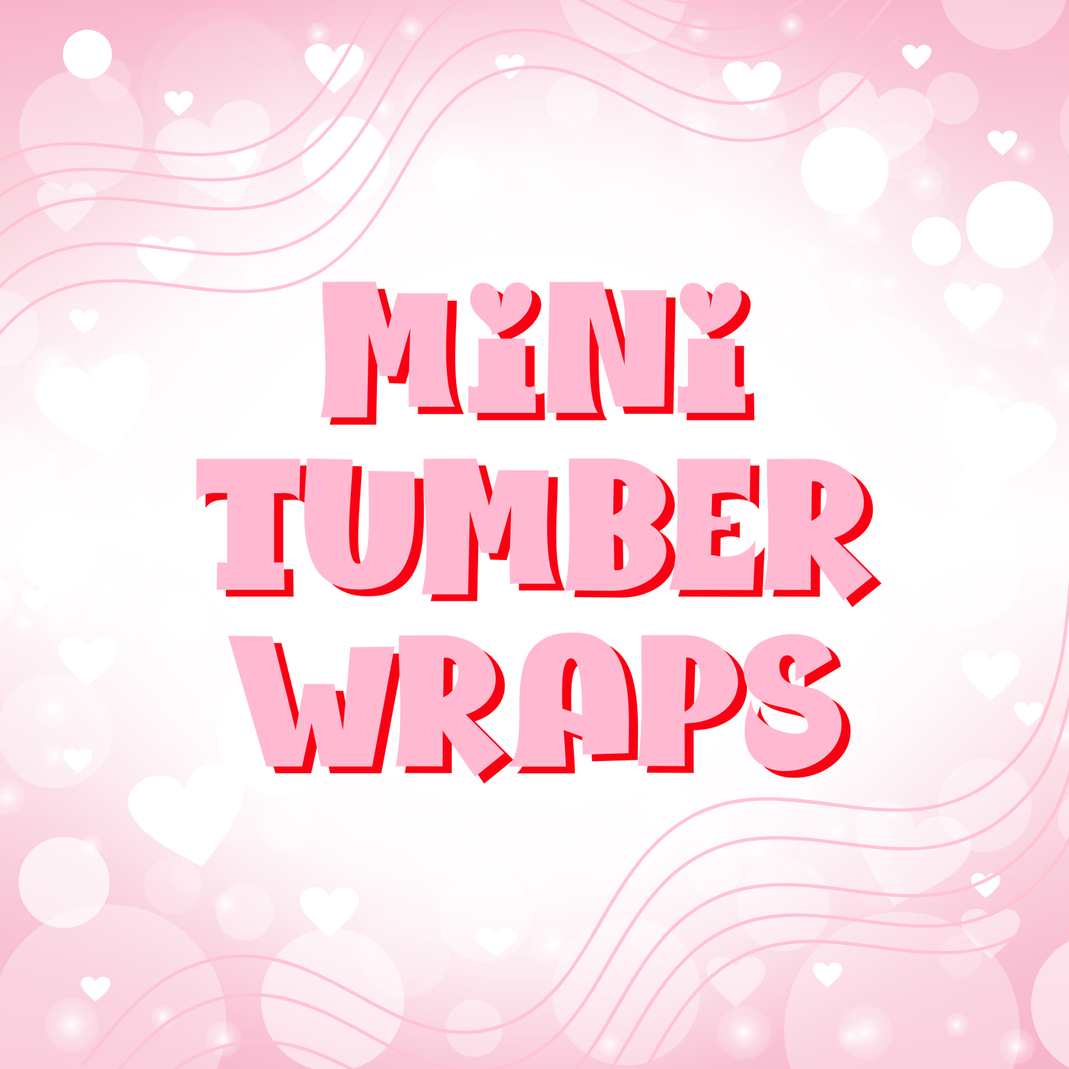 Mini Tumbler UVDTF Wraps