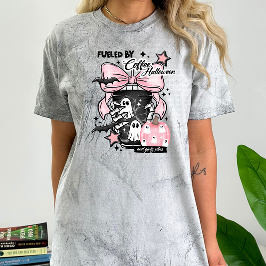 Coffee Halloween and Girly Things DTF
