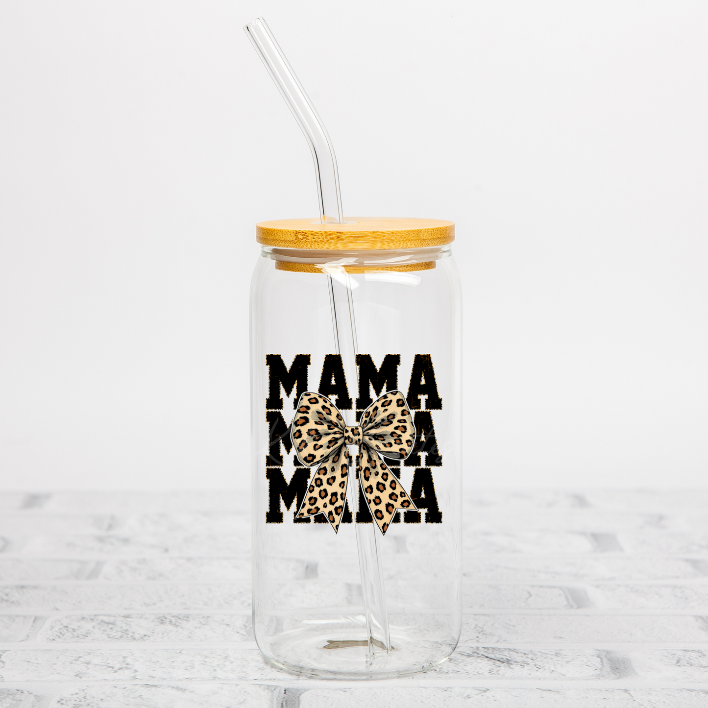 Mama Leopard Coquette UVDTF Decal