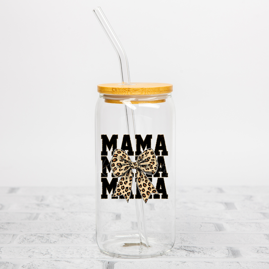 Mama Leopard Coquette UVDTF Decal