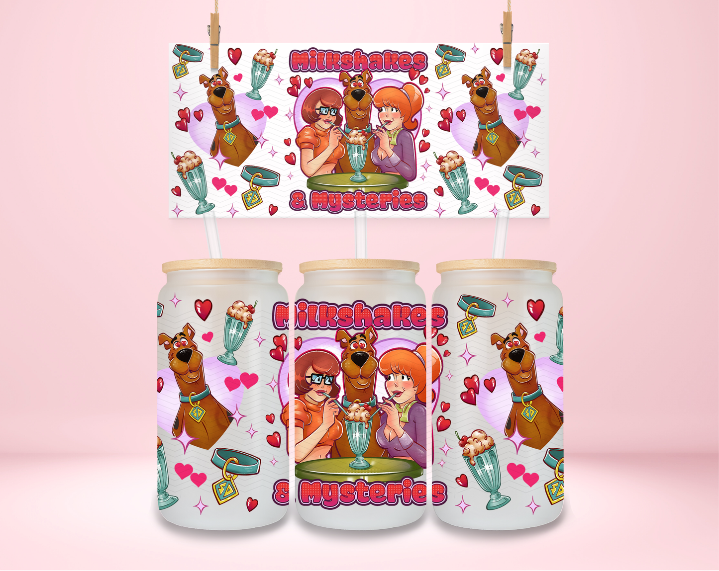 Milkshake Mysteries UVDTF Wrap