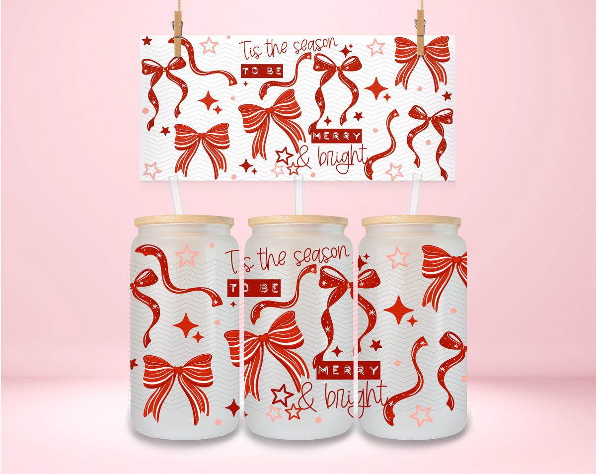 Merry & Bright Coquette UVDTF Wrap