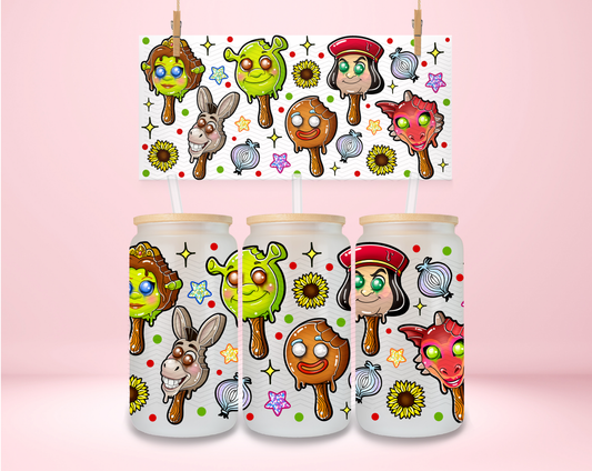 Swamp Friends Ice Cream UVDTF Wrap