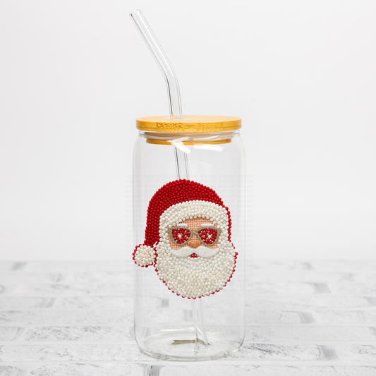 Santa Faux Pearl UVDTF Decal