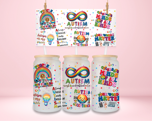 Autism Awareness 1 UVDTF Wrap