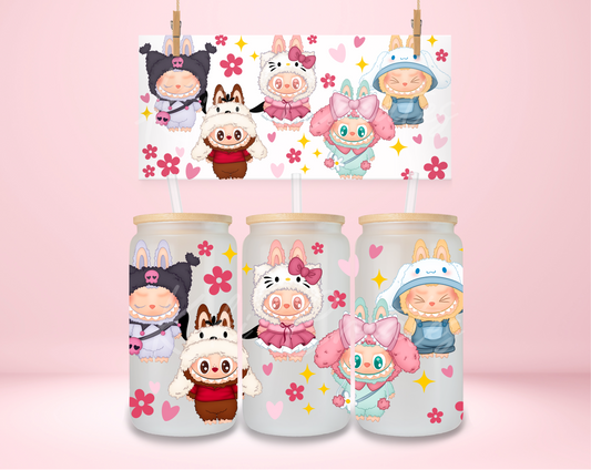 Labubu HK And Friends UVDTF Wrap