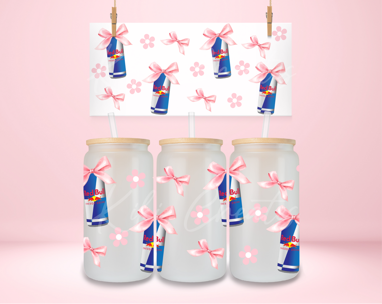 Red Bull Coquette UVDTF Wrap