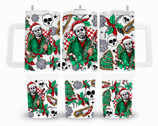 Slay Bells Ring 40oz UVDTF Wrap