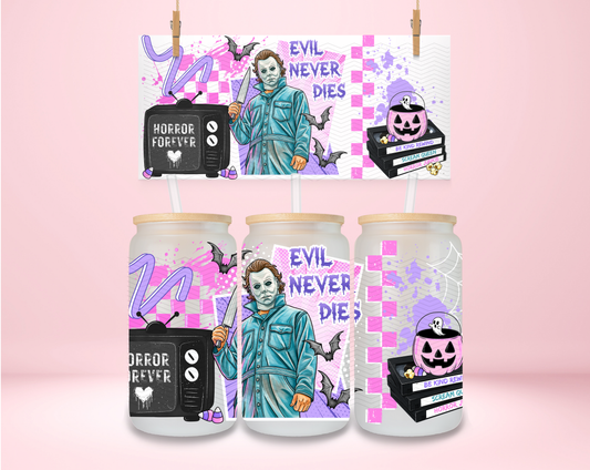 Pastel Halloween Michael UVDTF Wrap