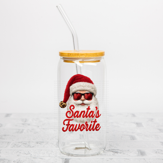 Santa's Favorite UVDTF Decal
