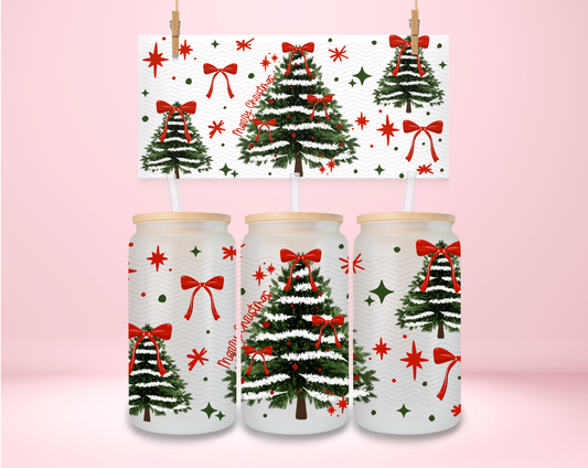 Merry Christmas Trees UVDTF Wrap