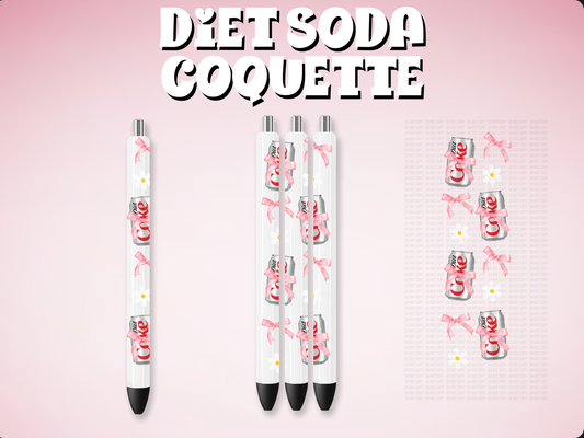 Diet Soda Coquette UVDTF Pen Wrap