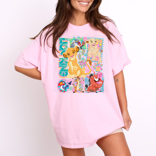 Lion King Colorful DTF