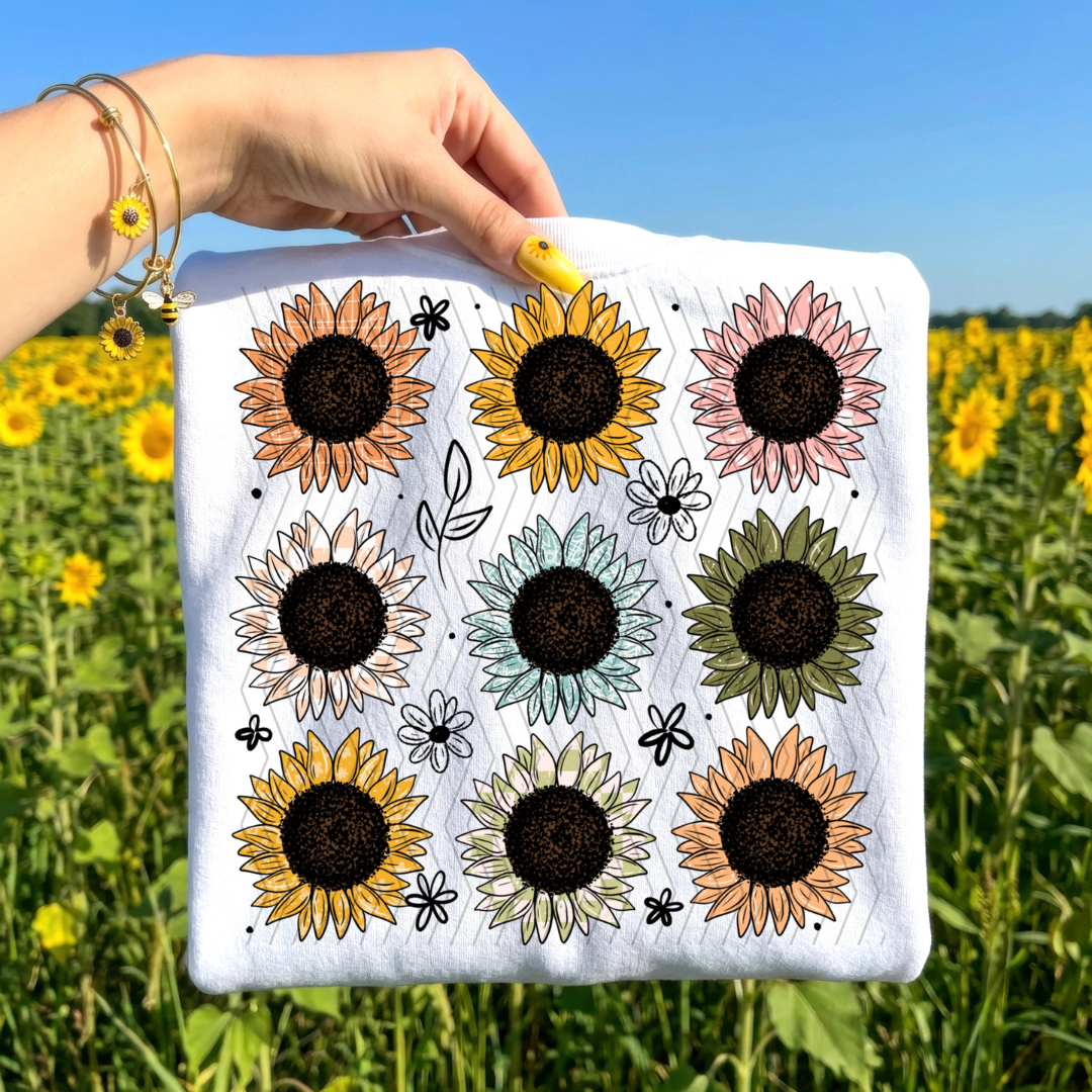 Sunflowers DTF