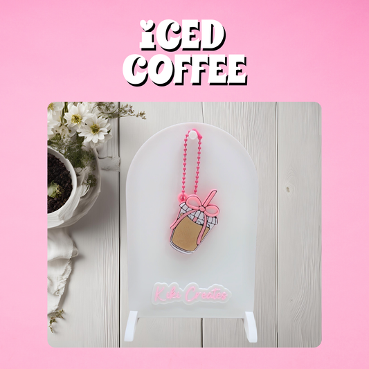 Iced Coffee Keychain (Tab Opener)