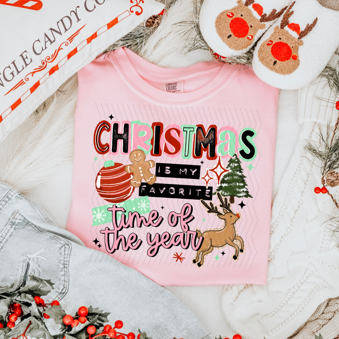 Christmas Is My Fav Time DTF
