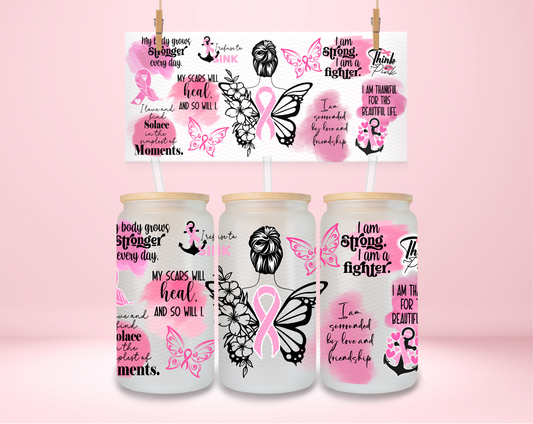 Breast Cancer Awareness UVDTF Wrap