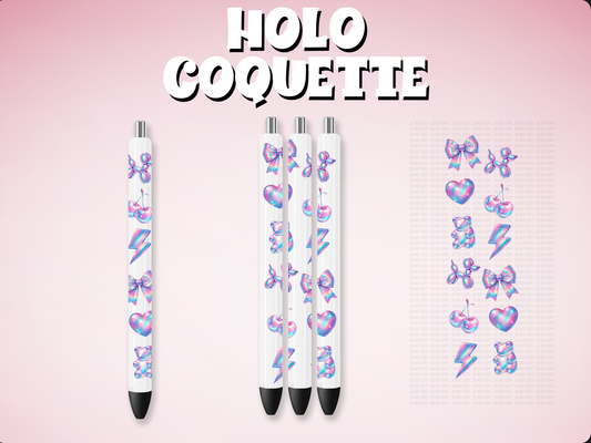 Holo Coquette UVDTF Pen Wrap