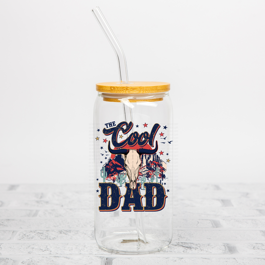 The Cool Dad UVDTF Decal